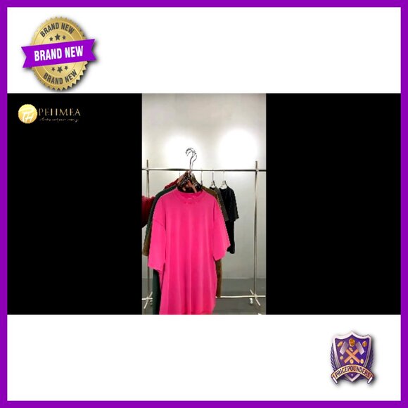 Plus Size Oversized T-Shirts 4-Pack Vintage Wash Cotton Casual Tees - Picture 7 of 7